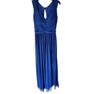 Eleganza Bridesmaid Royal Blue Maxi Dress